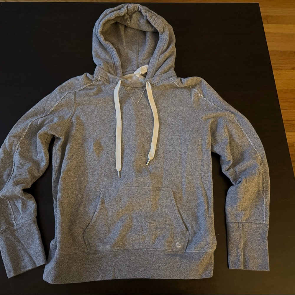 Aerie Gray Sweatshirt Hoodie Relaxed Fit
